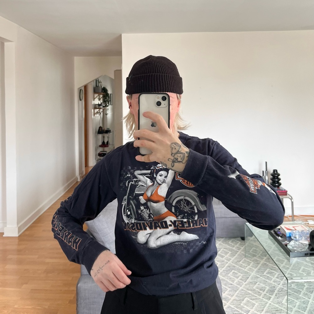 vintage harley davidson longsleeve